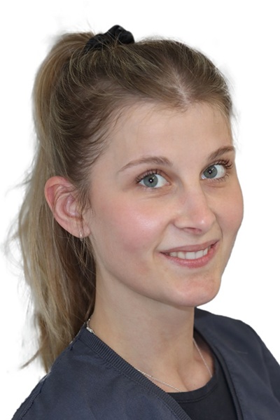 Portrait of Emily, a dental nurse